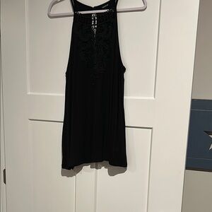 Torrid Black Sleeveless Tank Top Tunic